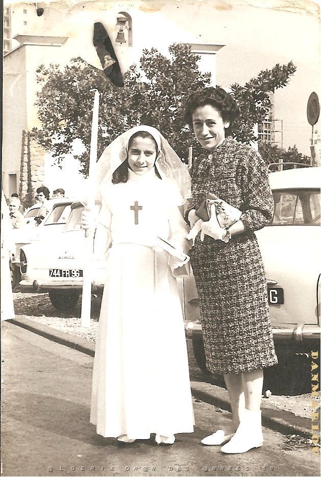 COMMUNIONS ORAN PAROISSE ST EUGENE 1961 Figueredo Annie confirmation.jpeg